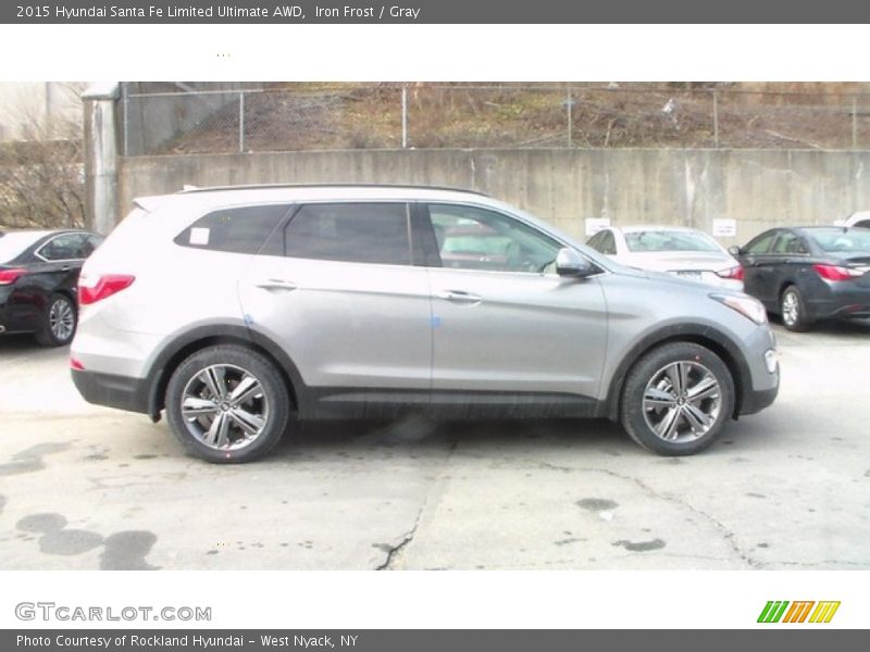 Iron Frost / Gray 2015 Hyundai Santa Fe Limited Ultimate AWD