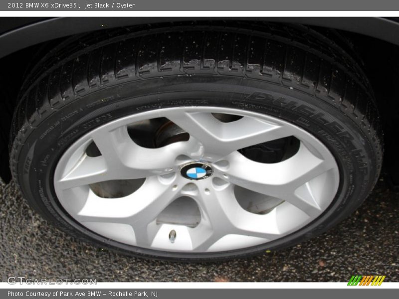 Jet Black / Oyster 2012 BMW X6 xDrive35i