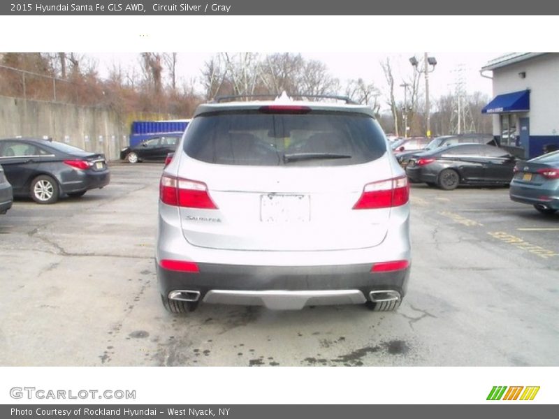 Circuit Silver / Gray 2015 Hyundai Santa Fe GLS AWD