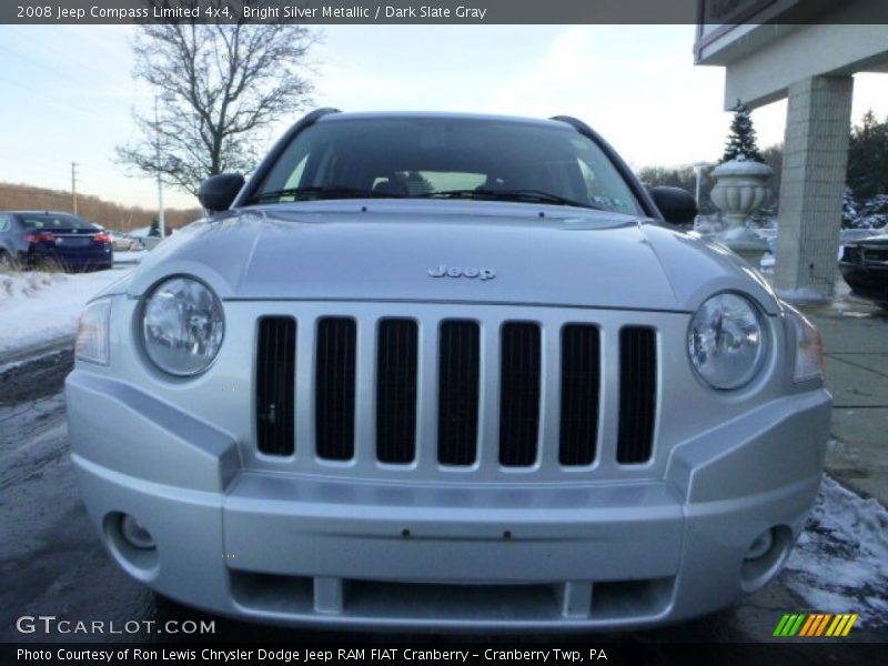 Bright Silver Metallic / Dark Slate Gray 2008 Jeep Compass Limited 4x4