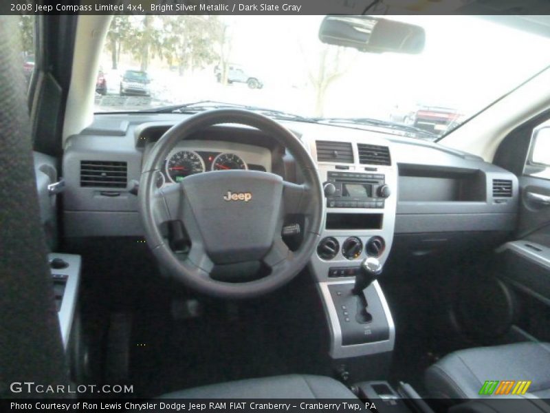 Bright Silver Metallic / Dark Slate Gray 2008 Jeep Compass Limited 4x4