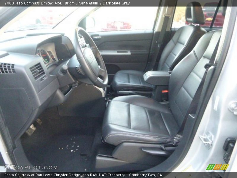 Bright Silver Metallic / Dark Slate Gray 2008 Jeep Compass Limited 4x4