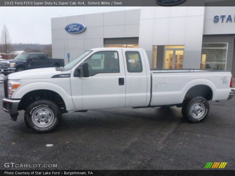 Oxford White / Steel 2015 Ford F350 Super Duty XL Super Cab 4x4