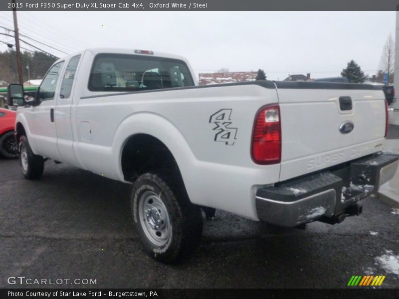 Oxford White / Steel 2015 Ford F350 Super Duty XL Super Cab 4x4