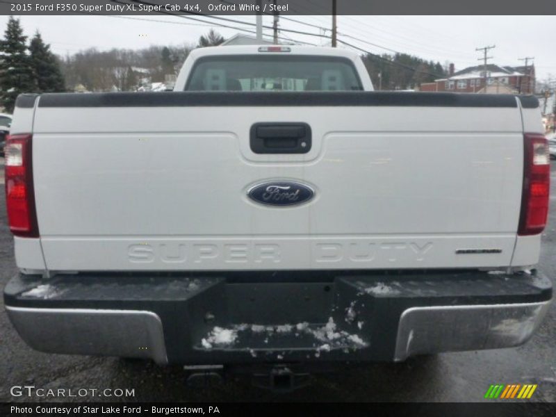 Oxford White / Steel 2015 Ford F350 Super Duty XL Super Cab 4x4