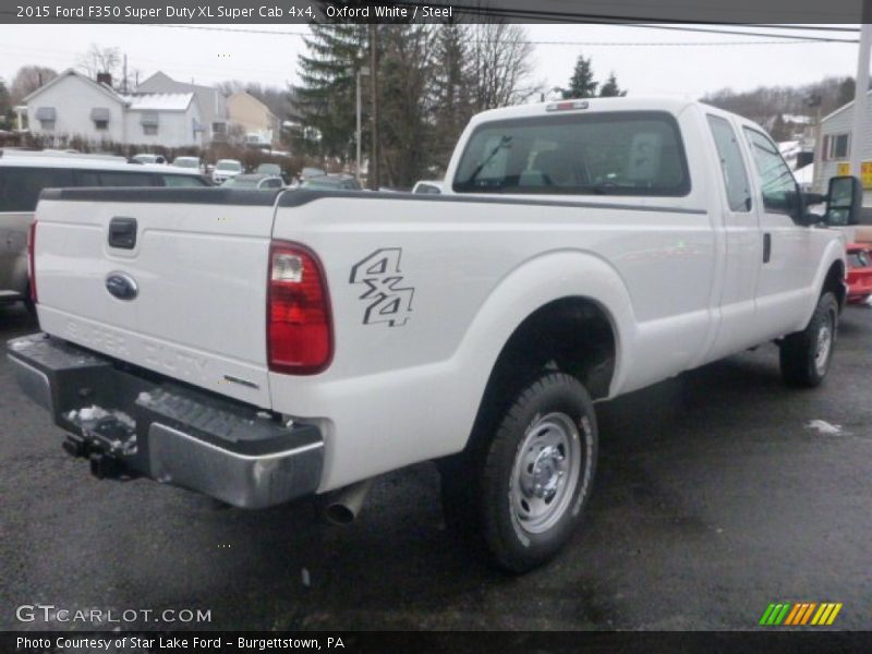 Oxford White / Steel 2015 Ford F350 Super Duty XL Super Cab 4x4
