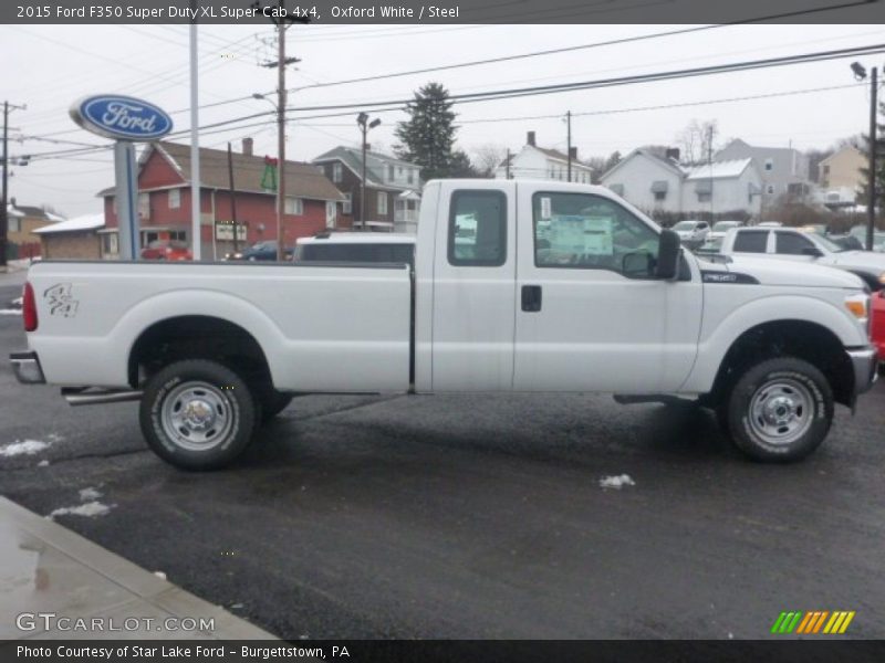 Oxford White / Steel 2015 Ford F350 Super Duty XL Super Cab 4x4