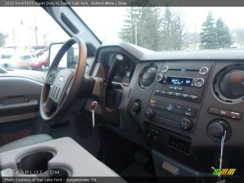 Oxford White / Steel 2015 Ford F350 Super Duty XL Super Cab 4x4