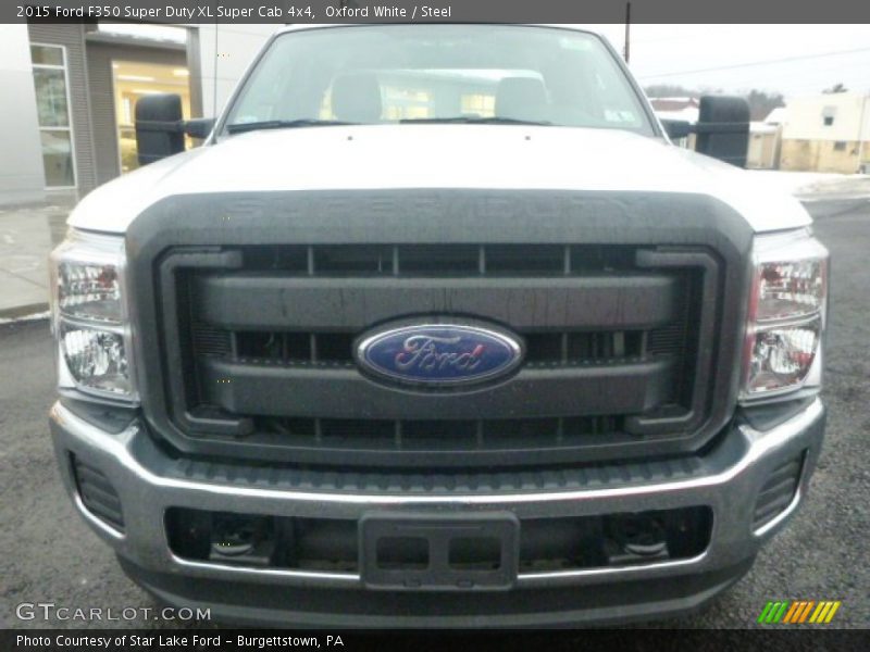 Oxford White / Steel 2015 Ford F350 Super Duty XL Super Cab 4x4