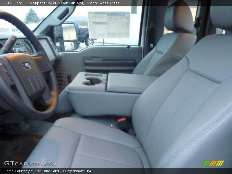 Oxford White / Steel 2015 Ford F350 Super Duty XL Super Cab 4x4