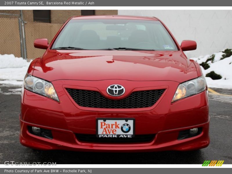 Barcelona Red Metallic / Ash 2007 Toyota Camry SE