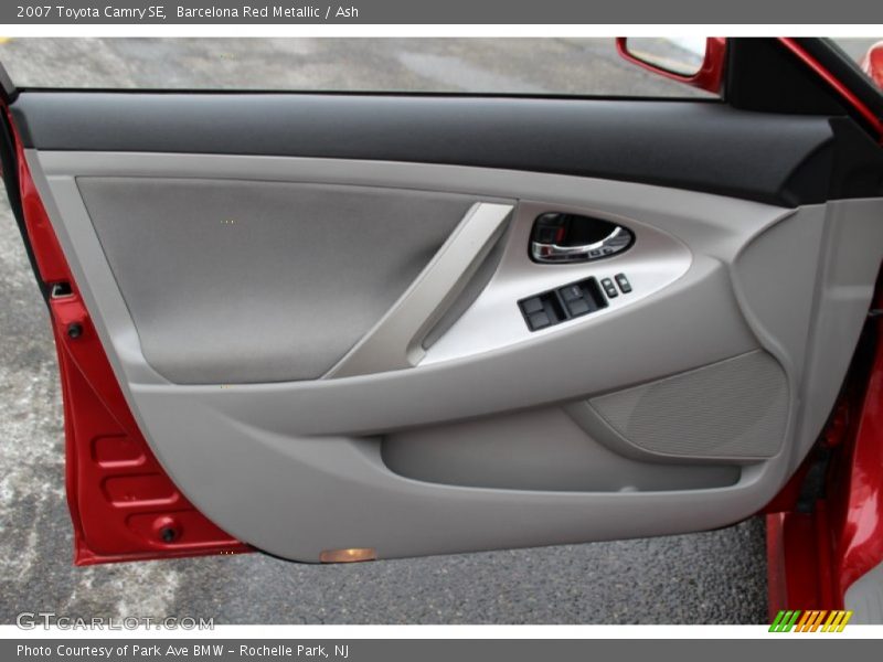 Barcelona Red Metallic / Ash 2007 Toyota Camry SE