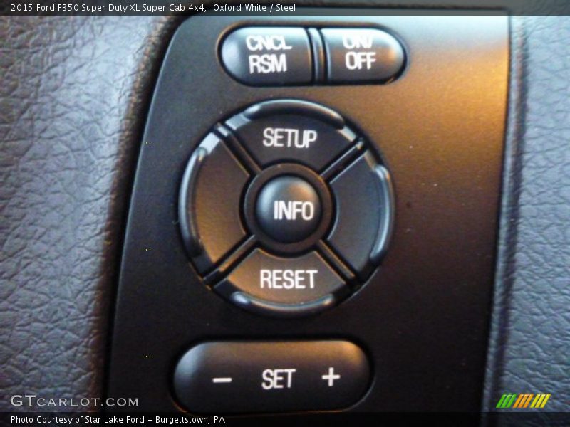 Oxford White / Steel 2015 Ford F350 Super Duty XL Super Cab 4x4
