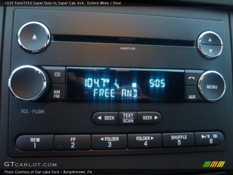 Oxford White / Steel 2015 Ford F350 Super Duty XL Super Cab 4x4