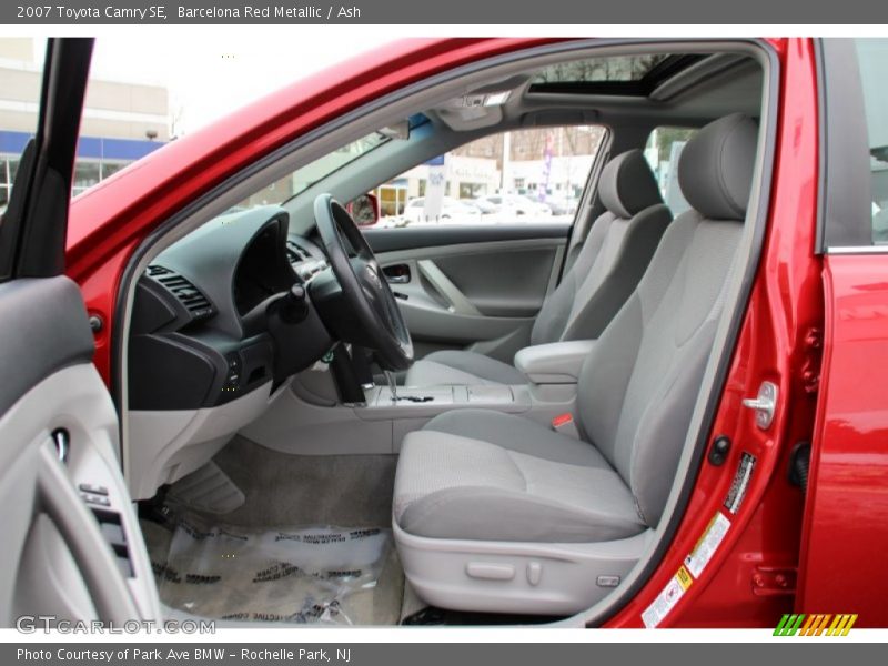 Barcelona Red Metallic / Ash 2007 Toyota Camry SE