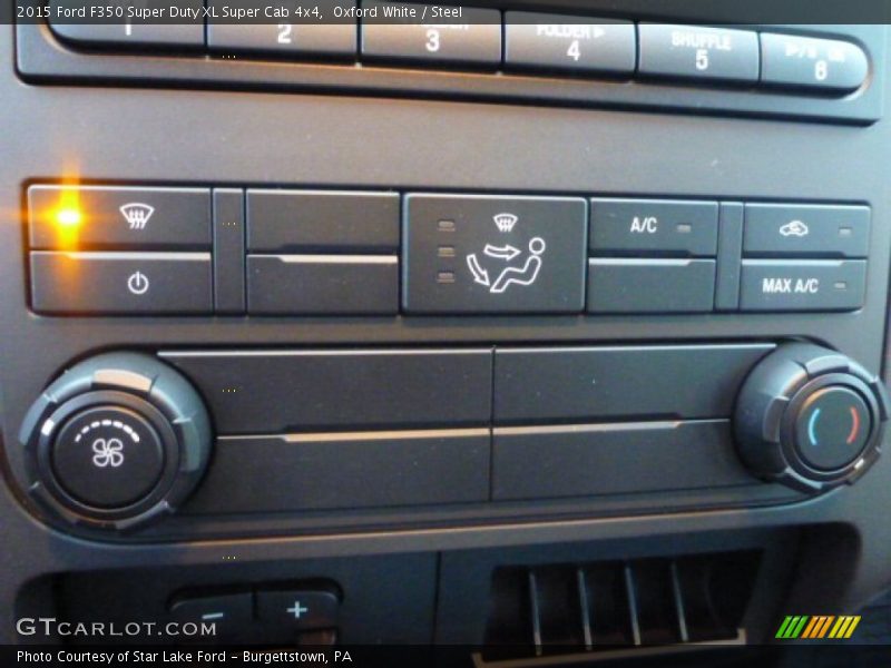Oxford White / Steel 2015 Ford F350 Super Duty XL Super Cab 4x4