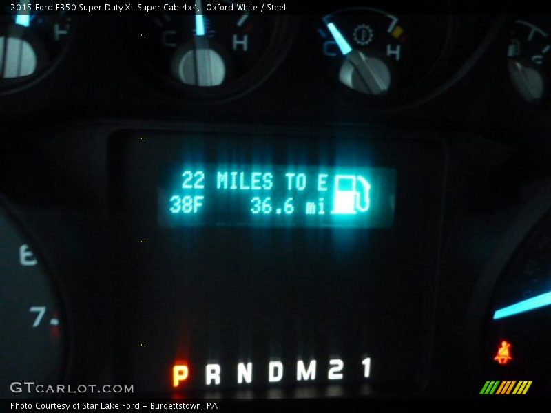 Oxford White / Steel 2015 Ford F350 Super Duty XL Super Cab 4x4