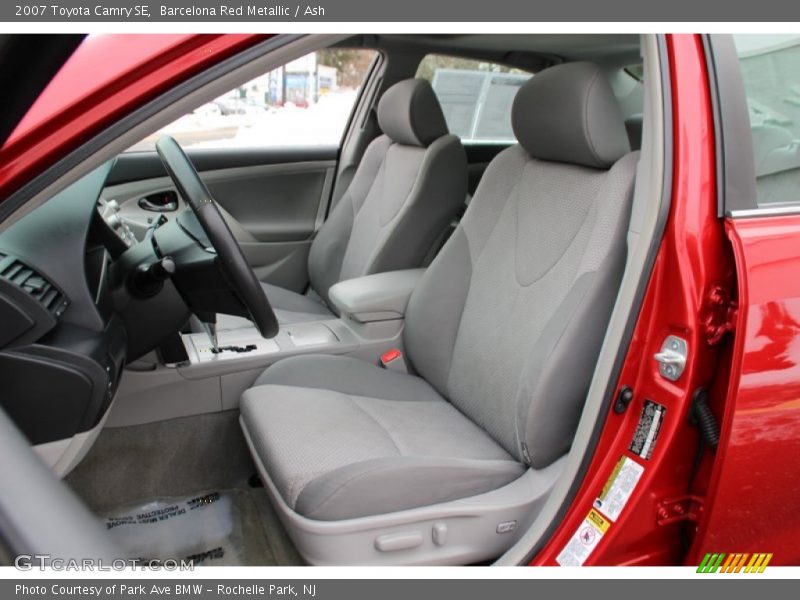 Barcelona Red Metallic / Ash 2007 Toyota Camry SE