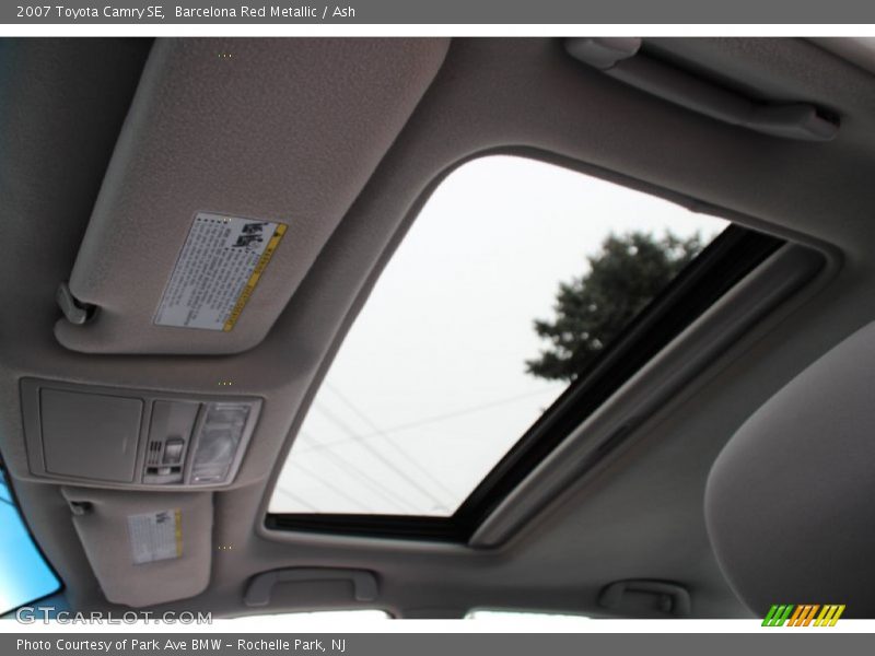 Barcelona Red Metallic / Ash 2007 Toyota Camry SE
