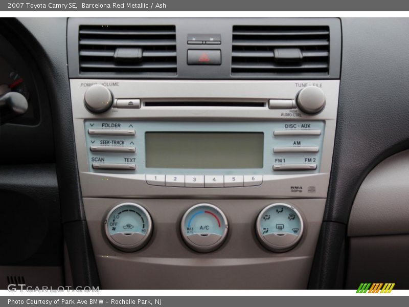 Barcelona Red Metallic / Ash 2007 Toyota Camry SE