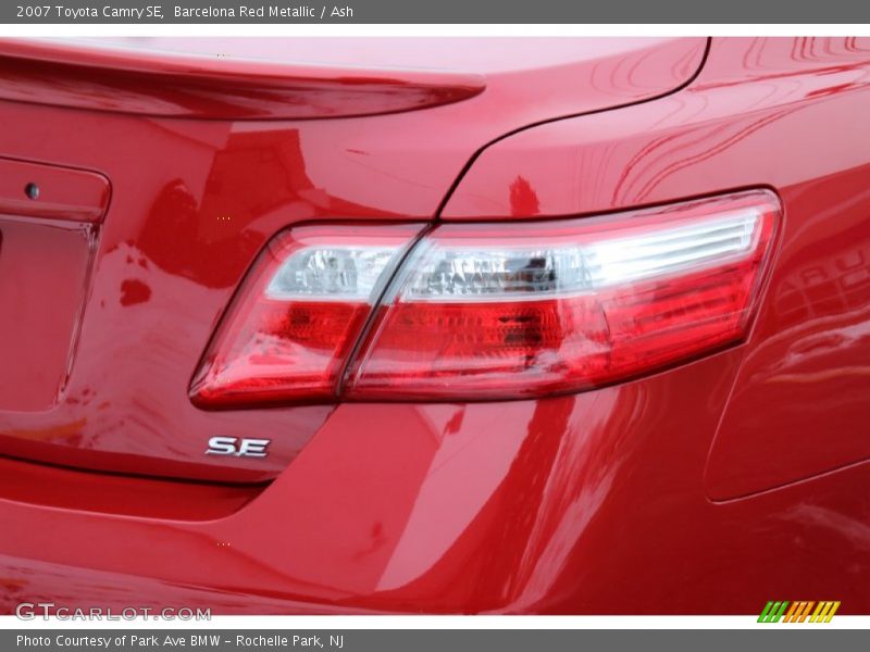 Barcelona Red Metallic / Ash 2007 Toyota Camry SE