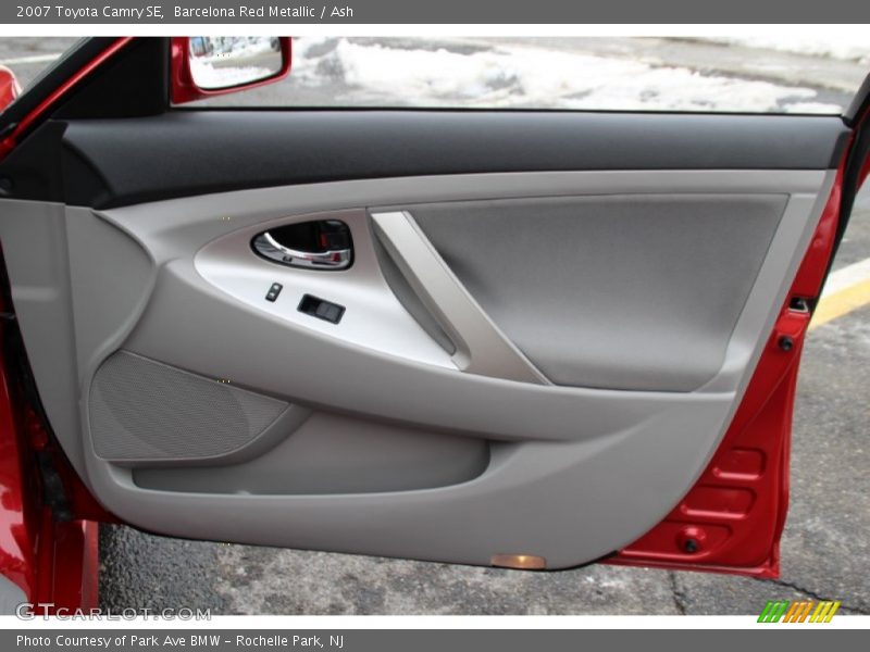 Barcelona Red Metallic / Ash 2007 Toyota Camry SE