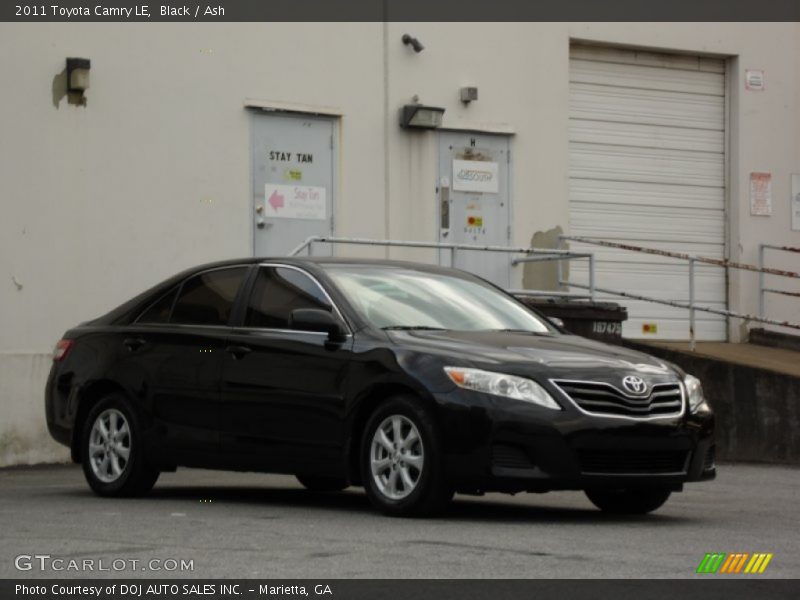 Black / Ash 2011 Toyota Camry LE