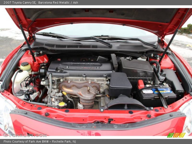 Barcelona Red Metallic / Ash 2007 Toyota Camry SE