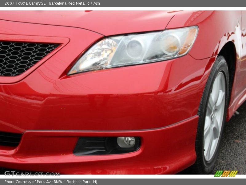 Barcelona Red Metallic / Ash 2007 Toyota Camry SE