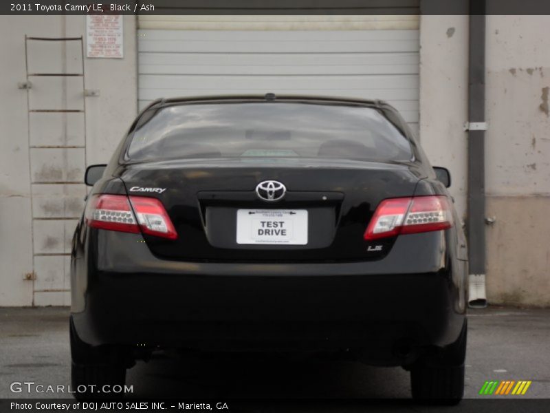 Black / Ash 2011 Toyota Camry LE