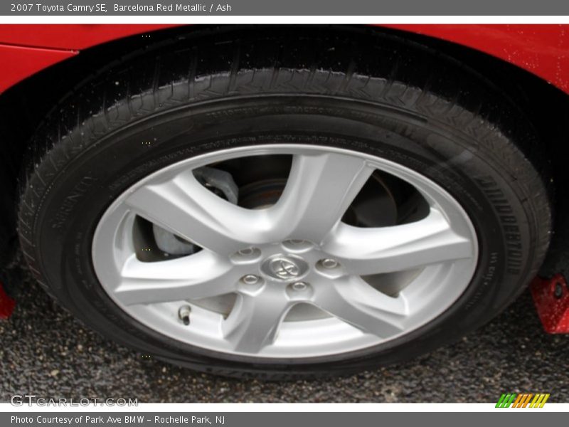 Barcelona Red Metallic / Ash 2007 Toyota Camry SE