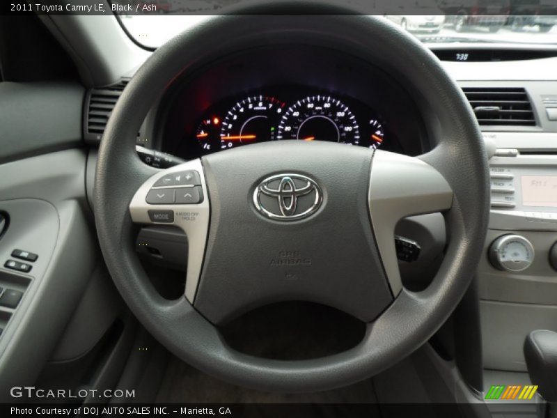 Black / Ash 2011 Toyota Camry LE