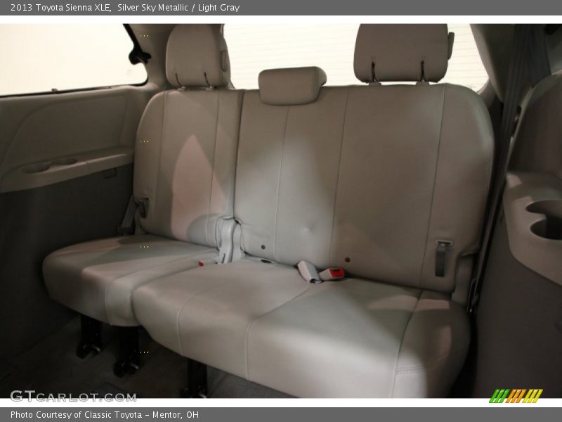 Silver Sky Metallic / Light Gray 2013 Toyota Sienna XLE