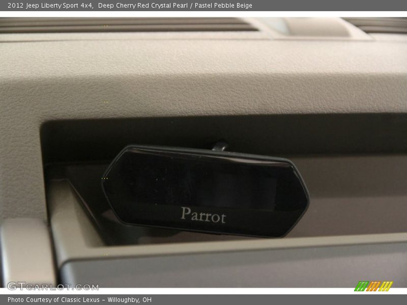 Deep Cherry Red Crystal Pearl / Pastel Pebble Beige 2012 Jeep Liberty Sport 4x4
