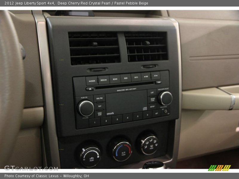 Deep Cherry Red Crystal Pearl / Pastel Pebble Beige 2012 Jeep Liberty Sport 4x4