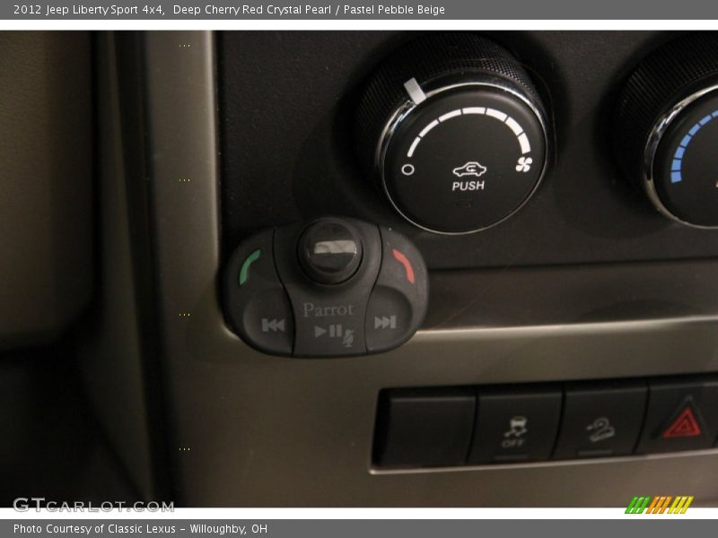 Deep Cherry Red Crystal Pearl / Pastel Pebble Beige 2012 Jeep Liberty Sport 4x4