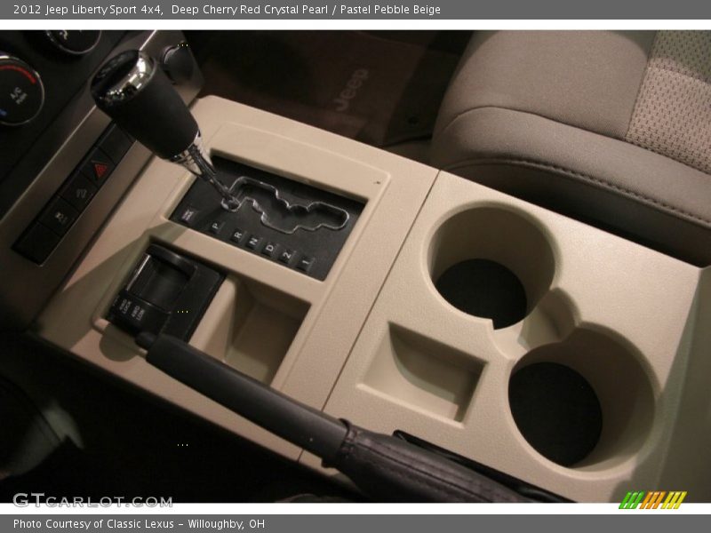Deep Cherry Red Crystal Pearl / Pastel Pebble Beige 2012 Jeep Liberty Sport 4x4