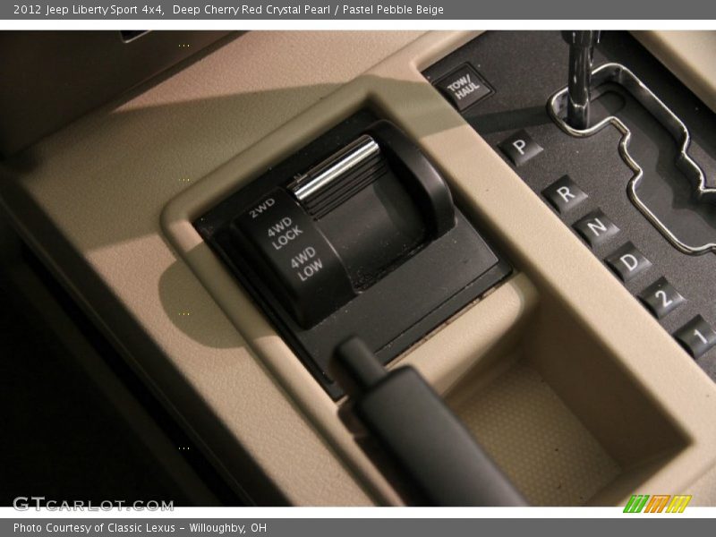 Deep Cherry Red Crystal Pearl / Pastel Pebble Beige 2012 Jeep Liberty Sport 4x4