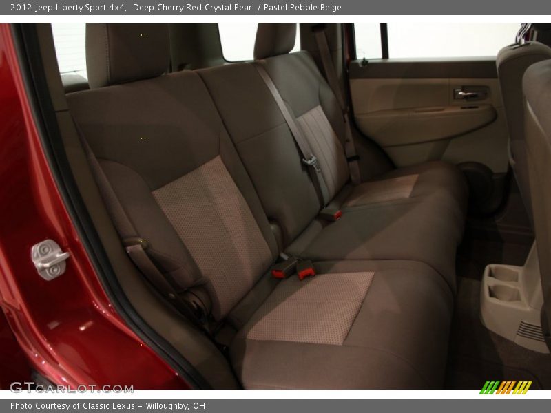 Deep Cherry Red Crystal Pearl / Pastel Pebble Beige 2012 Jeep Liberty Sport 4x4