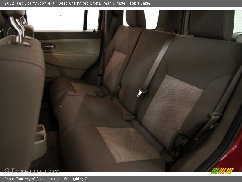 Deep Cherry Red Crystal Pearl / Pastel Pebble Beige 2012 Jeep Liberty Sport 4x4