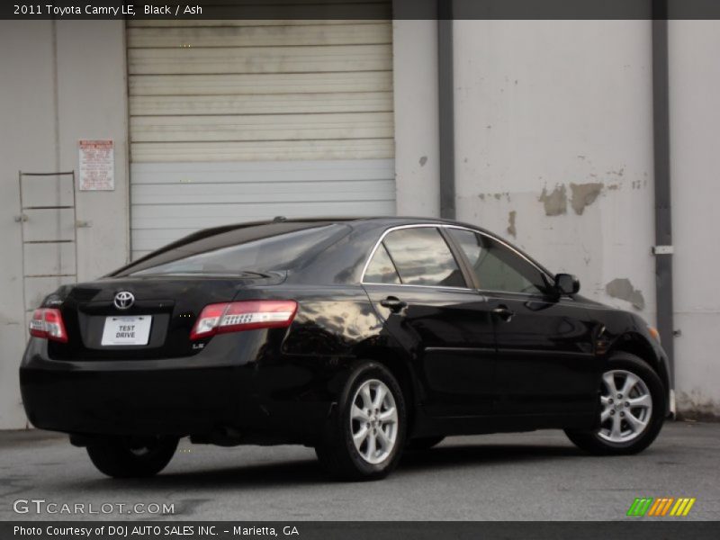 Black / Ash 2011 Toyota Camry LE