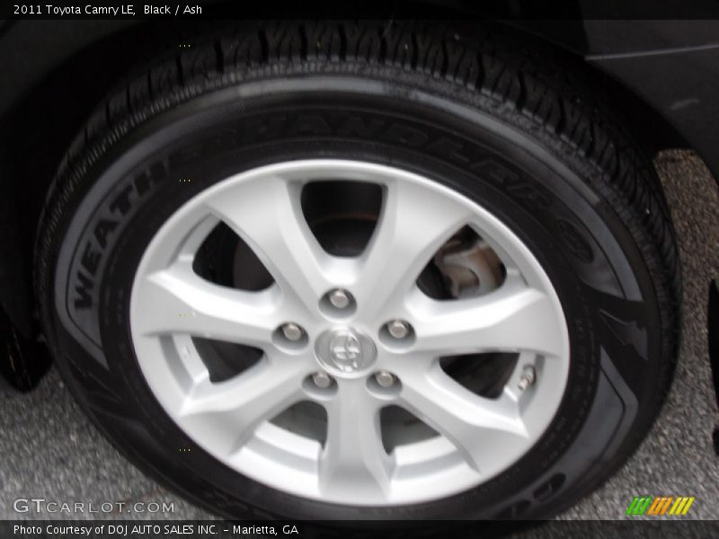 Black / Ash 2011 Toyota Camry LE