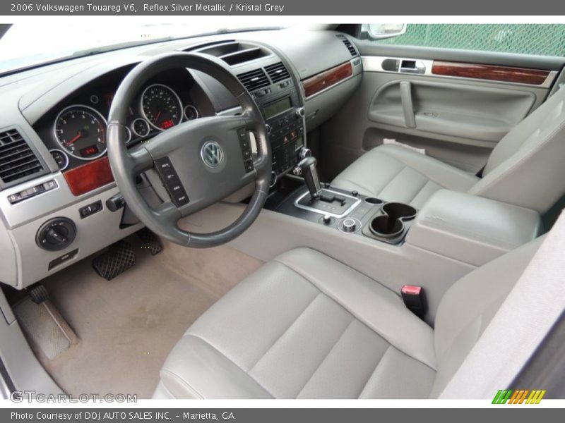  2006 Touareg V6 Kristal Grey Interior