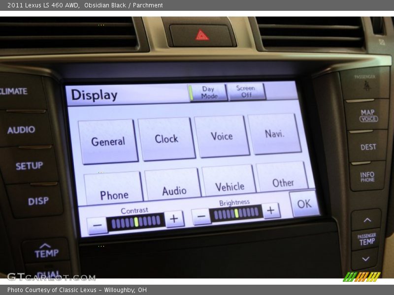 Obsidian Black / Parchment 2011 Lexus LS 460 AWD