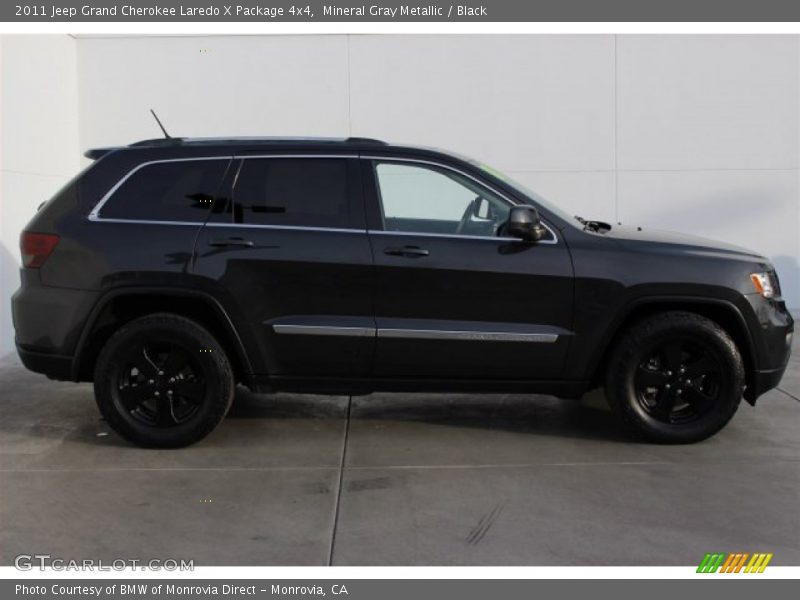 Mineral Gray Metallic / Black 2011 Jeep Grand Cherokee Laredo X Package 4x4