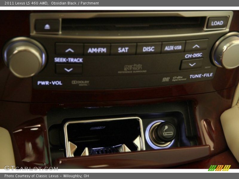 Obsidian Black / Parchment 2011 Lexus LS 460 AWD