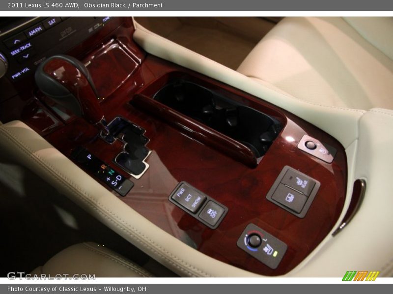 Obsidian Black / Parchment 2011 Lexus LS 460 AWD