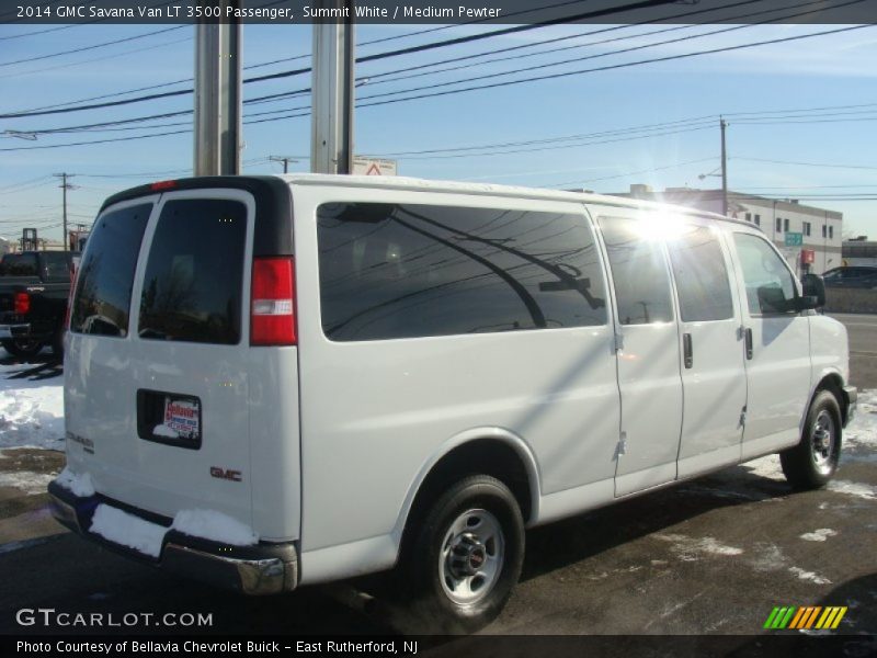 Summit White / Medium Pewter 2014 GMC Savana Van LT 3500 Passenger