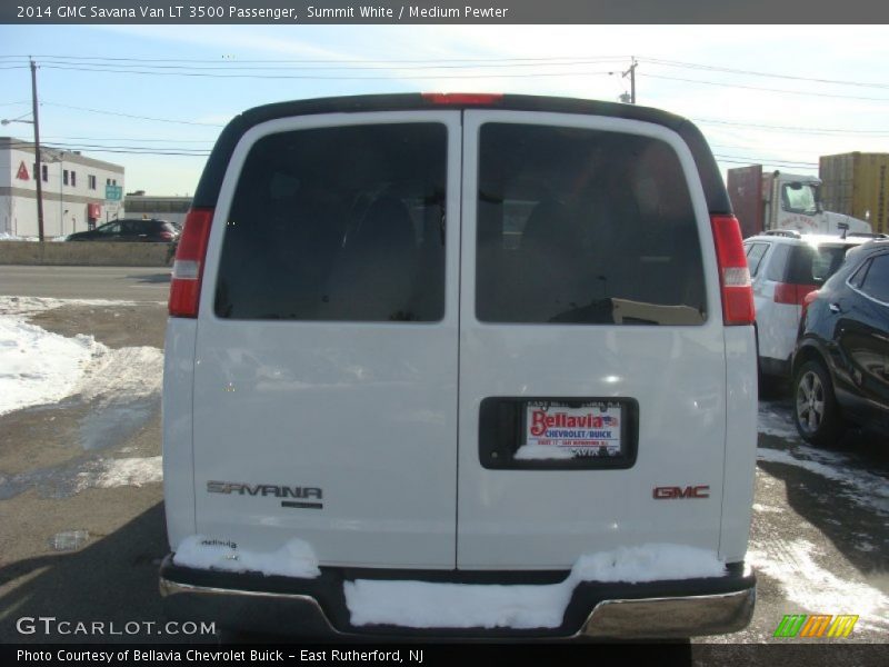 Summit White / Medium Pewter 2014 GMC Savana Van LT 3500 Passenger