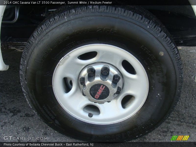 Summit White / Medium Pewter 2014 GMC Savana Van LT 3500 Passenger